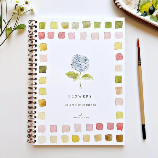 Flower Watercolor Books