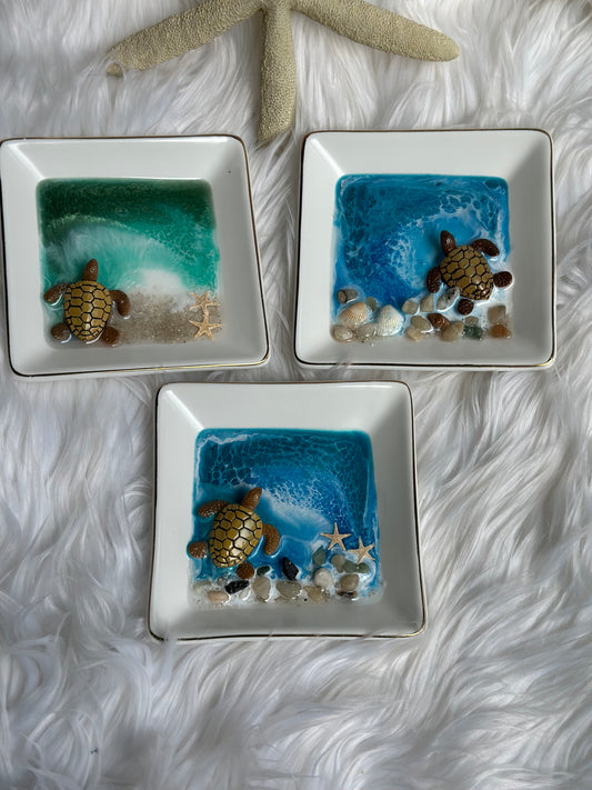 Square oven trinket dish